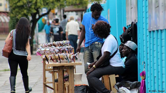Afrikaner in Brasilien Senegalesische Migranten (DW/L. Nagel)