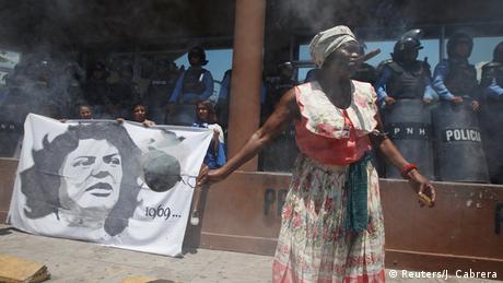 Honduras Tegucigalpa Demonstration wegen Tod von Berta Caceres (Reuters/J. Cabrera)
