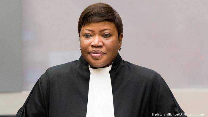 Niederlande Den Haag Gerichtsvollzieherin Fatou Bensouda beim Fall Jean-Pierre Bemba (picture-alliance/AP Photo/J. Lampen)