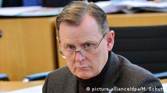 Deutschland Thüringens Ministerpräsident Bodo Ramelow in Erfurt (picture-alliance/dpa/M. Schutt)