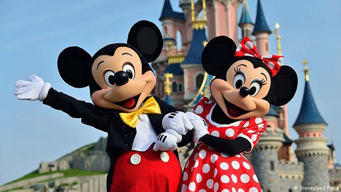 Micky and Minnie Mouse in Disneyland Paris (Disneyland Paris)