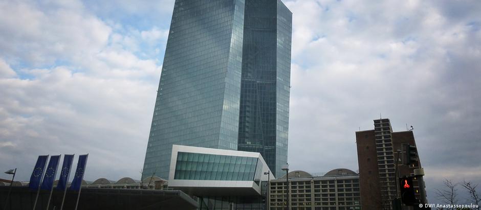 Sede do Banco Central Europeu, em Frankfurt