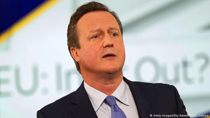Cameron in TV Sendung: sieht keinen EU-Beitritt der Türkei (Getty Images/Sky News/Pool/C. Lobina)