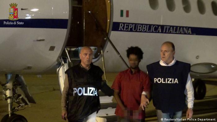 Italien Medhanie Yehdego Mered (Reuters/Italian Police Department)