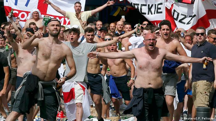 England Russland Hooligans