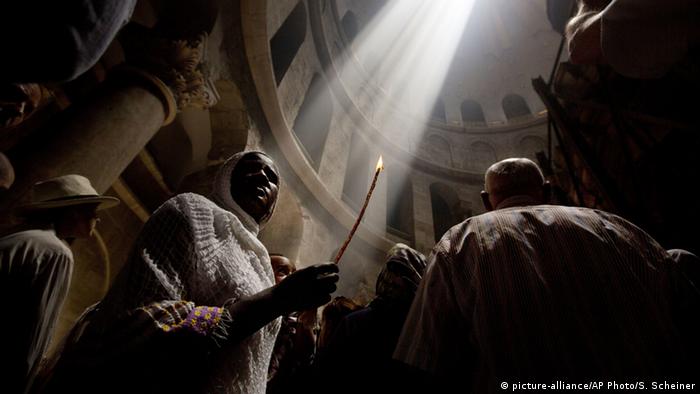 Holy Sepulchre in Jerusalem (picture-alliance/AP Photo/S. Scheiner)