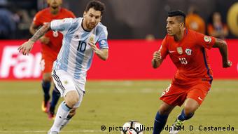 Chile Beat Argentina In Tense Copa America 2016 Final News Dw