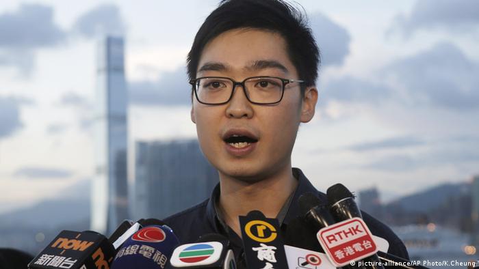 Andy Chan Ho-tin China Hong Kong Nationalisten Partei (picture-alliance/AP Photo/K.Cheung)