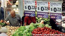 Argentinien Obst Gemüse Preise Peso 2002