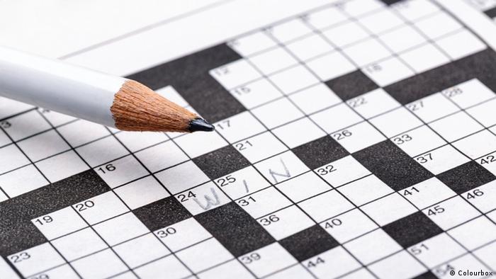 A crossword puzzle (Colourbox)