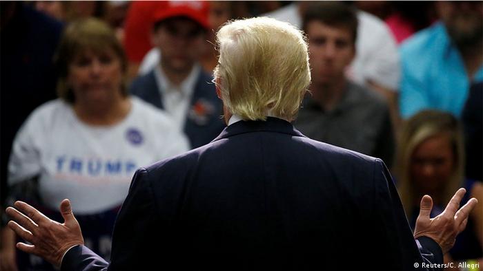 USA Präsidentschaftswahlkampf Donald Trump in Virginia (Reuters/C. Allegri)