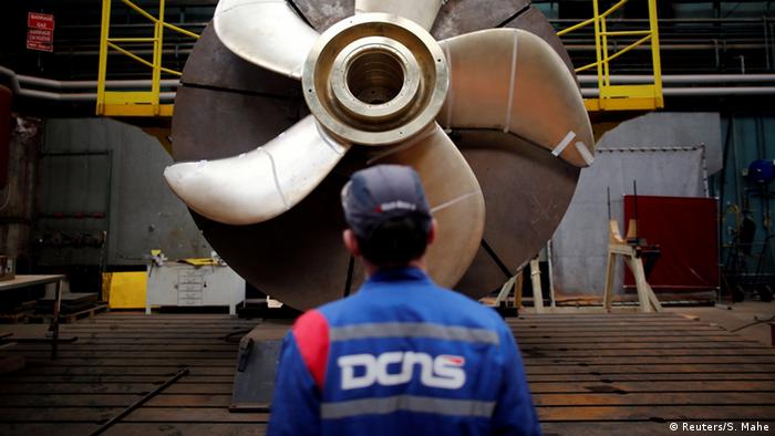 Frankreich Schiffbaukonzern DCNS (Reuters/S. Mahe)