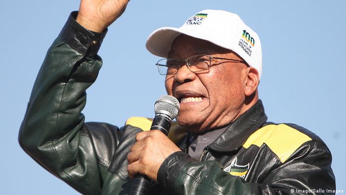 Former South African Präsident Jacob Zuma (Imago/Gallo Images)