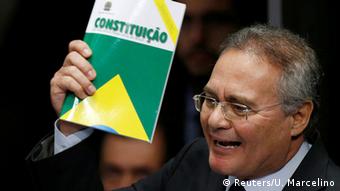 Brasilien Senator Renan Calheiros Amtsenthebung Rousseff Entscheidung (Reuters/U. Marcelino)