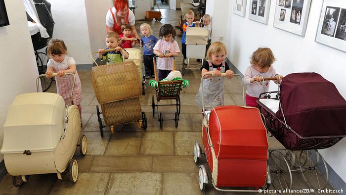 Музей детских колясок в Цайце 