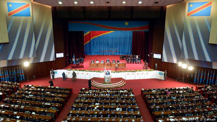Archivbild Kongo Parlament (Getty Images/AFP/J. D. Kannah)