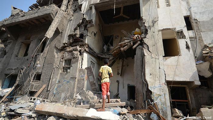 Jemen Luftangriff in Hodeida (Reuters/A. Zeyad)