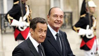 Jacques Chirac fut le mentor politique de Nicolas Sarkozy 