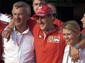 Resultado de imagen de Willi Weber corina Michael Schumacher