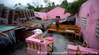 Haiti Hurricane Matthew Folgen (picture-alliance/AP Photo/D. Nalio Chery)