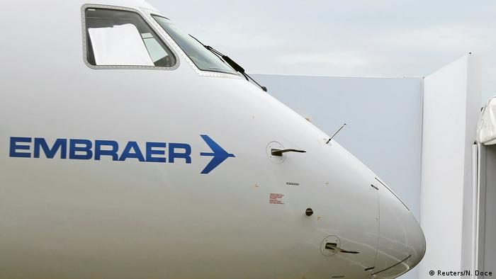 Brasilien Flugzeugbauer Embraer (Reuters/N. Doce)