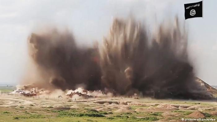 Irak Nimrud Zerstörung durch IS (picture-alliance/dpa)