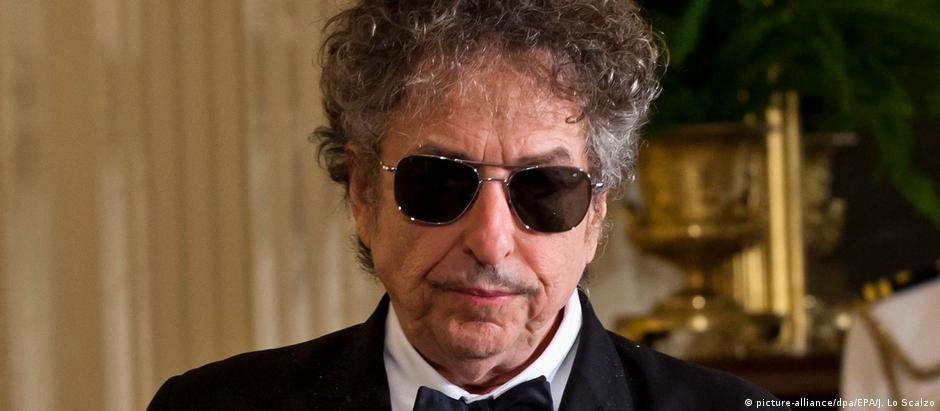 O cantor Bob Dylan