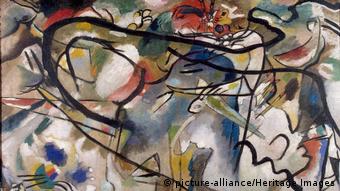 Wassily Kandinsky Bild Schweres Rot 1924 Gerahmt Ars Mundi