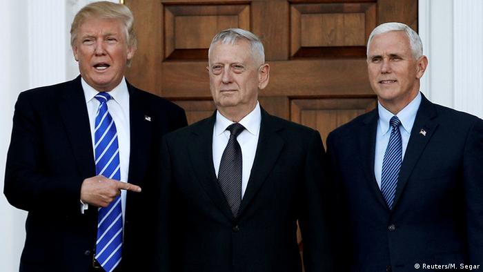 USA Donald Trump bestimmt James Mattis zum US-Verteidigungsminister (Reuters/M. Segar)