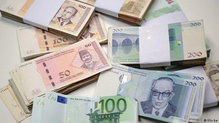 Bosnien Geldscheine konvertible Währung (Klix.ba)