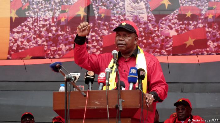 Angola Feier der MPLA João Lourenço (Getty Images/AFP)