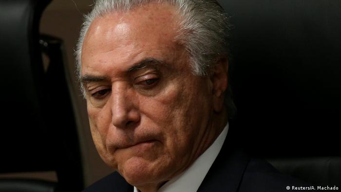 Brasilien Präsident Michel Temer (Reuters/A. Machado)