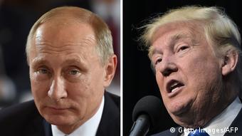 Symbolbild Trump Putin (Getty Images/AFP)