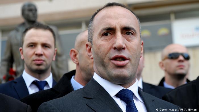 Kosovo Pristina - Ramush Haradinaj ehemaliger Premierminister