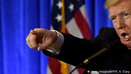 New York City Trump erste PK als designierter Präsident (Ausschnitt) (Getty Images/AFP/T. A. Clary)