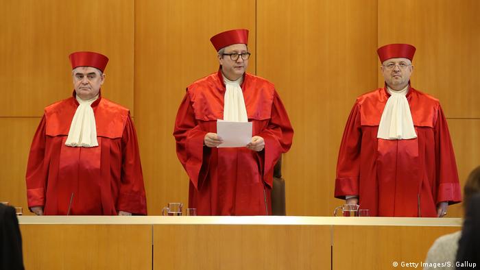 German constitutional judges (Getty Images/S. Gallup)