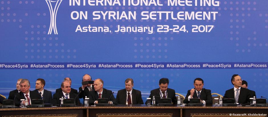 Negociações em Astana, no Cazaquistão, duraram dois dias