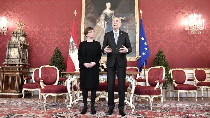 Österreich Amtsantritt Bundespräsident Alexander van der Bellen in Wien (Getty Images/AFP/H.-K. Techt)