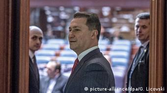 Mazedonien Nikola Gruevski VMRO-DPMNE (picture-alliance/dpa/G. Licovski)