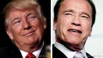 Donald Trump y Arnold Schwarzenegger.