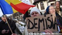 Rumänien Unmut über Korruption in Politik löst Massenproteste aus