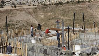 Palästina Israelische Siedlingsbau in Ma'ale Adumim, Westjordanland (picture alliance / newscom)