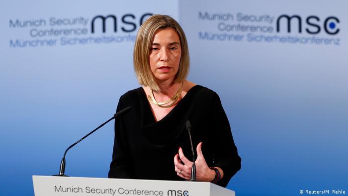 Deutschland Münchner Sicherheitskonferenz 2017 Federica Mogherini (Reuters/M. Rehle)