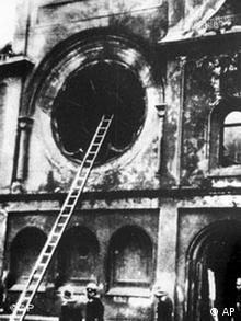 Reichskristallnacht in Berlin