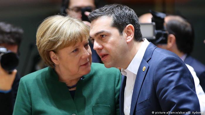 Angela Merkel i bivši grčki premijer Alexis Tsipras