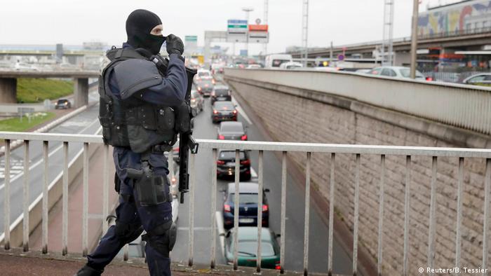 Police at Orly airport