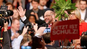Deutschland Martin Schulz zum neuen SPD-Chef gewählt (Reuters/F. Bensch)
