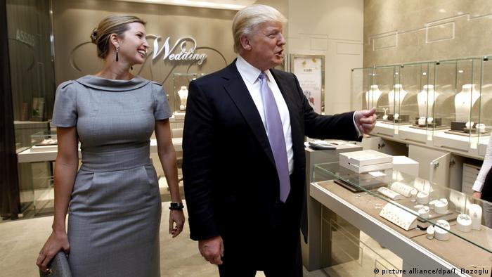 Ivanka und Donald Trump zur ErÃ¶ffnung der Trump Towers Mall in Istanbul (picture alliance/dpa/T. Bozoglu)