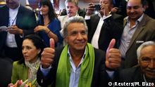 Ecuador Lenin Moreno gewinnt Präsidentenwahl in Quito