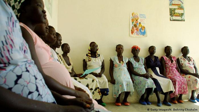 Ãthiopien Schwangere sudanesische Frauen in einer Klinik in Bonga (Getty Images/N. Behring-Chisholm)